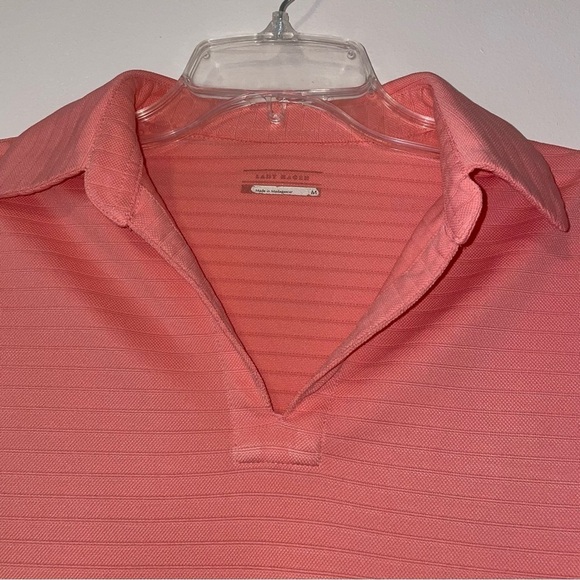 Lady Hagen V-Neck Polo Shirt Size Medium - Picture 3 of 8